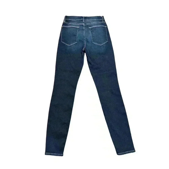 Frame‎ Denim le High Skinny Jeans Dark Wash Size 25 - Picture 2 of 6